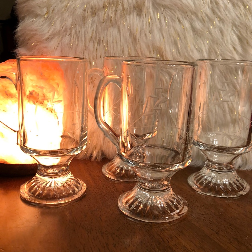 4 Piece Princess House glasses